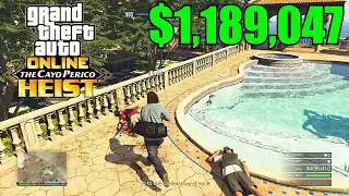 GTA 5 Online The Cayo Perico Heist Solo Money Guide Vol.63