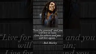 Wise bob marley quotes #shorts #tiktok #bobmarley #reggae #ytshorts