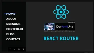 How To Build Your Own Website using React Js | Portfolio Website Using Html CSS And React Js