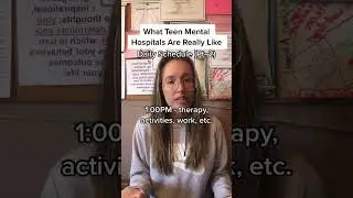 Мой опыт пребывания в психиатрической больнице для подростков (Часть 2 из 4 - Ежедневное расписан...