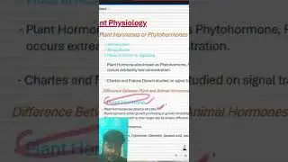 introduction of plant hormone#biology #biologyclass11th #biologyclass12 #biologynotes #bpsc #csir