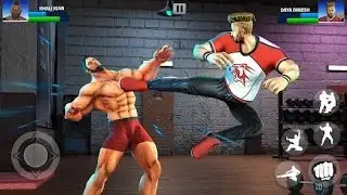 Gym fighting games bodybuilder trainer fight pro