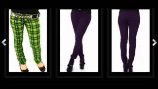 Jist Clothing UK - Jist Jeans, Alternative, Punk, Emo, Scene Skinny Jeans