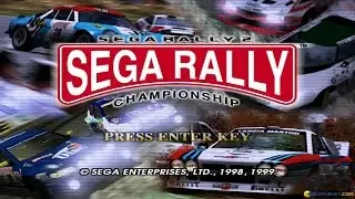 Sega Rally 2 Championship gameplay (PC Game, 1999)