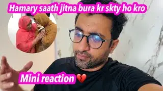 Hamaray sath jitna bura kar sakte ho karo || Bura krogay bura hoga || Alishba Amir daily vlog 