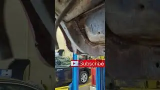 Rotted Rear Frame Rails On 1966 Mustang