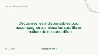 Micronutrition et sport : Découvrez les incontournables pour un accompagnement optimal du sportif