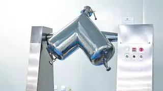V-100 Blender Dry Powder Mixer Blending Machine