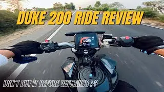 NEW KTM DUKE 200 RIDE REVIEW | DUKE 200 UPDATE & FEATURE | DUKE 200 PROS & CONS | DUKE GOOD & BAD ??