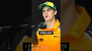 Oscar about his own Drive To Survive episode 👀 #f1 #formula1