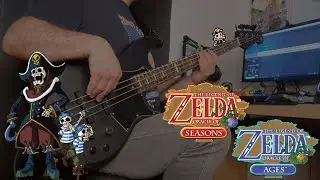 The Legend of Zelda Oracle of Seasons/Ages - Skull Pirates // BASS COVER