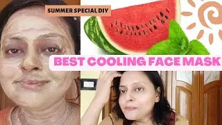 skin cooling face mask ll best face mask for summer ll diy face mask