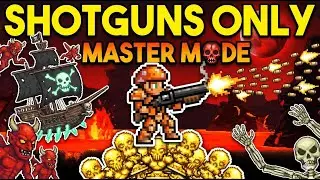 TERRARIA - DAY 3 SHOTGUN ONLY (MASTER MODE)