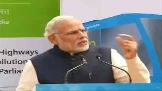 PM Narendra Modi flagged off Retro-Fit Electric Bus at Parliament House : 21.12.2015