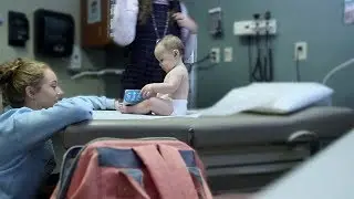 Baby visits the doctor!