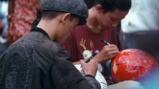 FARID STEVY FSTVLST drawing at helmet #Scooterboys