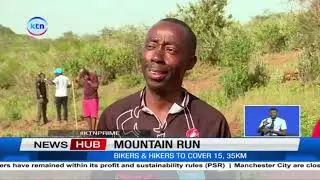Kenya mountain run and trail series begin, this is a 5 day series flagged off at Thomson Falls