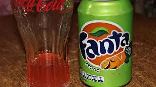 Необычные напитки из Европы - FANTA EXOTIC