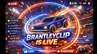Playing Rocket league new ford car talking to veiwers and plat freestyling