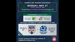 Old Glory vs Scotland U20s