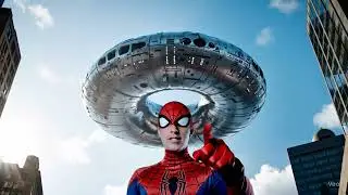 Alien Donut Over Times Square