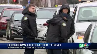 Officials lift lockdown at Elk Grove-area middle school after bomb threat made
