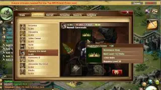 Chronicles of Merlin Video Battle Report - How to beat Imhotep with low level