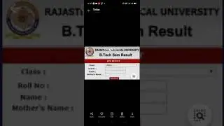 # RTU b tech IV sem back results probable date # RTU calling report status # listen carefully