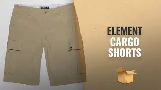 10 Mejores Element 2018: Element Men's Legion Flex Twill Cargo Walkshort