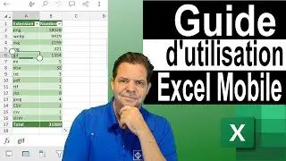 Guide d'utilsation d'Excel sur un téléphone 📱