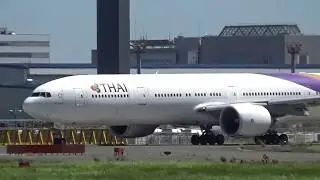Thai Airways/Boeing 777-3AL(ER)［HS-TKO] Take off!