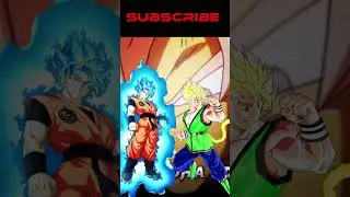 CC Goku VS AF Goku | Battle | Who is stronger | #shortvideo #bestvideo #shortd #dbs