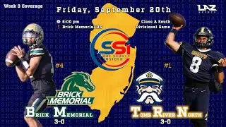 Brick Memorial 6 Toms River North 35 - Game Recap Highlights | Shore Sports Insider