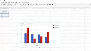 Вставка графиков в Google Docs с помощью Google Таблиц