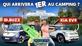 VW id.Buzz ou Kia EV9 ? 650km pour arriver 1er au CAMPING ! (&eacute;pisode 2)