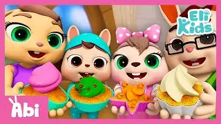 Cupcake Song | Color Fun | Eli Kids Nursery Rhymes