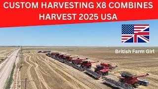 CUSTOM HARVESTING X8 COMBINES