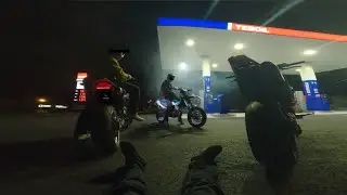 SUPERMOTO HIGHWAY RIDEOUT + Bad CRASH