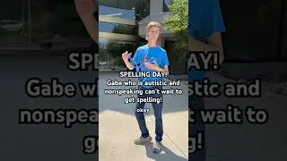 Time to Spell With My Nonspeaking Autistic Son! #autism #nonverbal #nonspeaking #spelling #apraxia