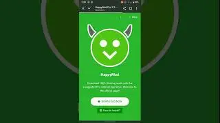 HOW TO DOWNLOAD HAPPY MOD..!