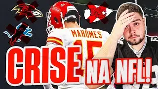 O QUE EST&Aacute; ACONTECENDO COM OS TIMES CONSOLIDADOS DA NFL?
