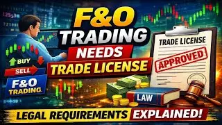 F & O Traders need Trade License file ITR 3. #investorawareness #futureandoptioninsharemarket