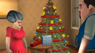 SCARY TEACHER 3D MISS T REVENGE FULL GAMEPLAY HOUSE IN ROOM COT FOR ESCAPE FROM DENGAROUS HOUSE 🏘️🏘️