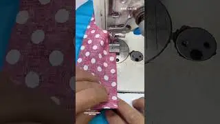 Double layer wrinkle presser foot