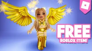 *FREE CODE* GET *FREE* ANIMATED GOLDEN SPARKLING WINGS 😲 ROBLOX UGC