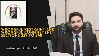 PPC-12-Wrongful Restraint and Wrongful Confinement| Penal code 1860|@motivationallawyer