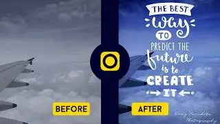 Turn your boring images into quotes, typography quickly in 3mins | Over app | Mobile Editing |