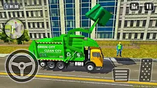 Garbage Truck Driving - Green City Clean City - Best Android Gameplay