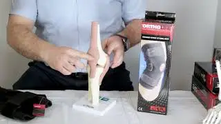 Hinged Knee Brace for Sprains