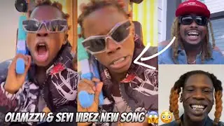 Olamzzy SHOCK Asake as he LEAK first song of the year like Seyi vibez and Asake 😱😳